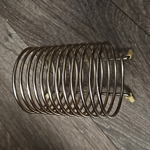 Vintage coiled letter holder - Picture 1 of 3